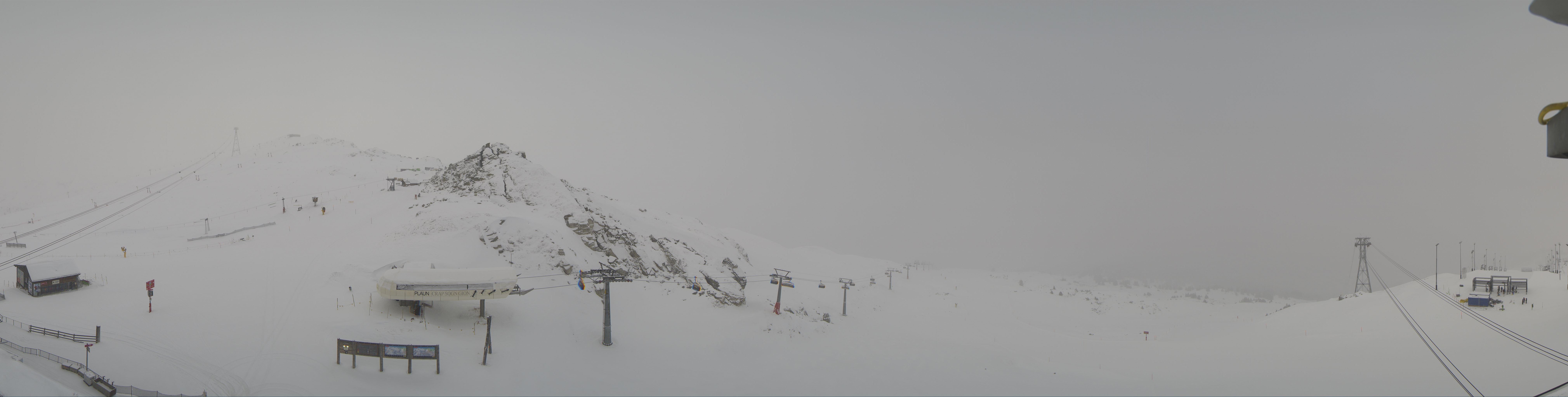 Archiv Foto Webcam Bergstation Crap Sogn Gion