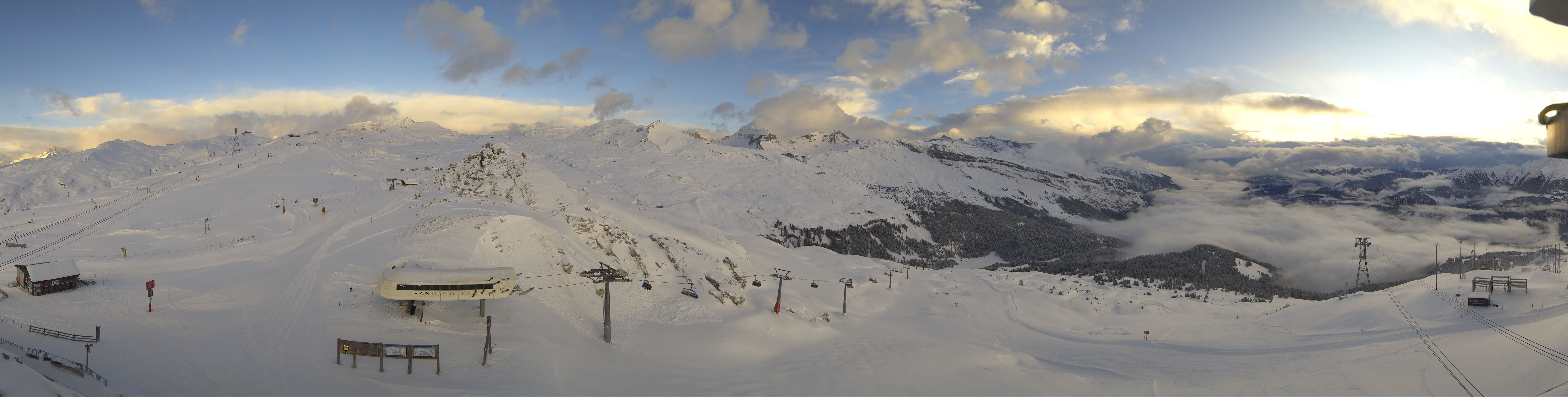 Archiv Foto Webcam Bergstation Crap Sogn Gion