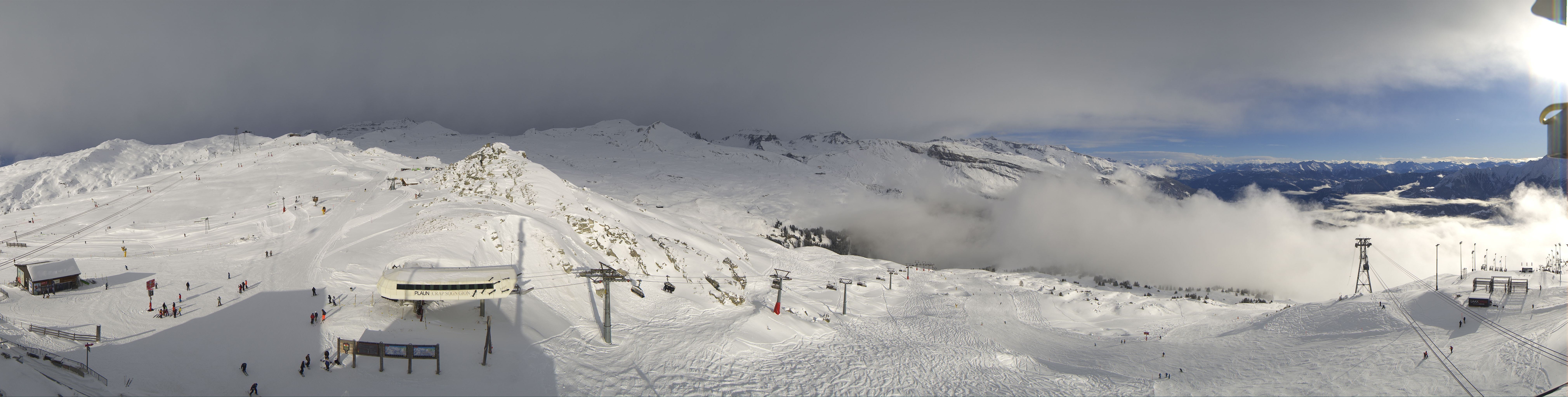 Archiv Foto Webcam Bergstation Crap Sogn Gion