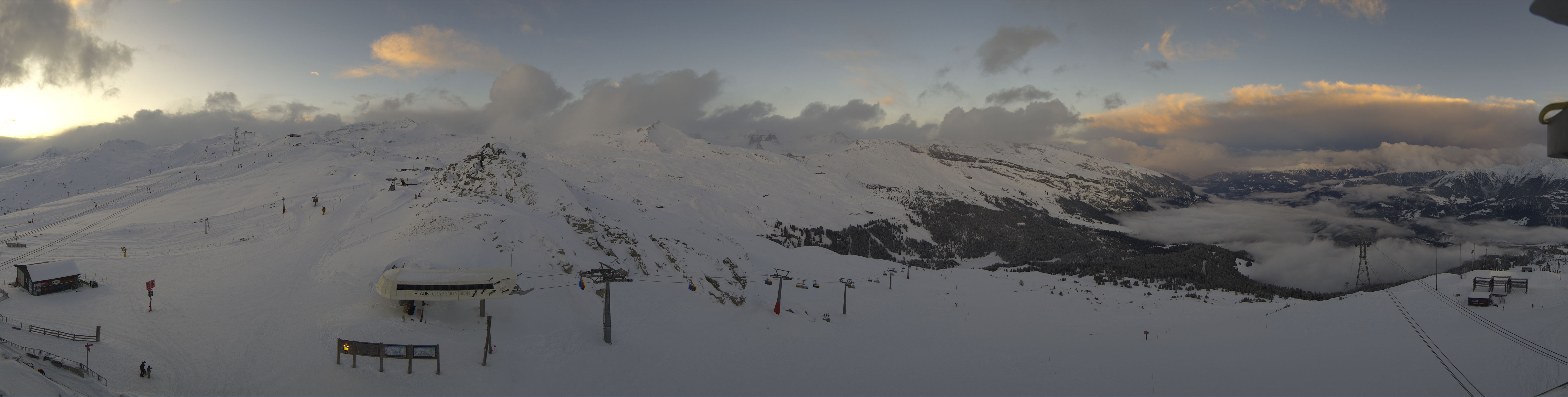 Archiv Foto Webcam Bergstation Crap Sogn Gion