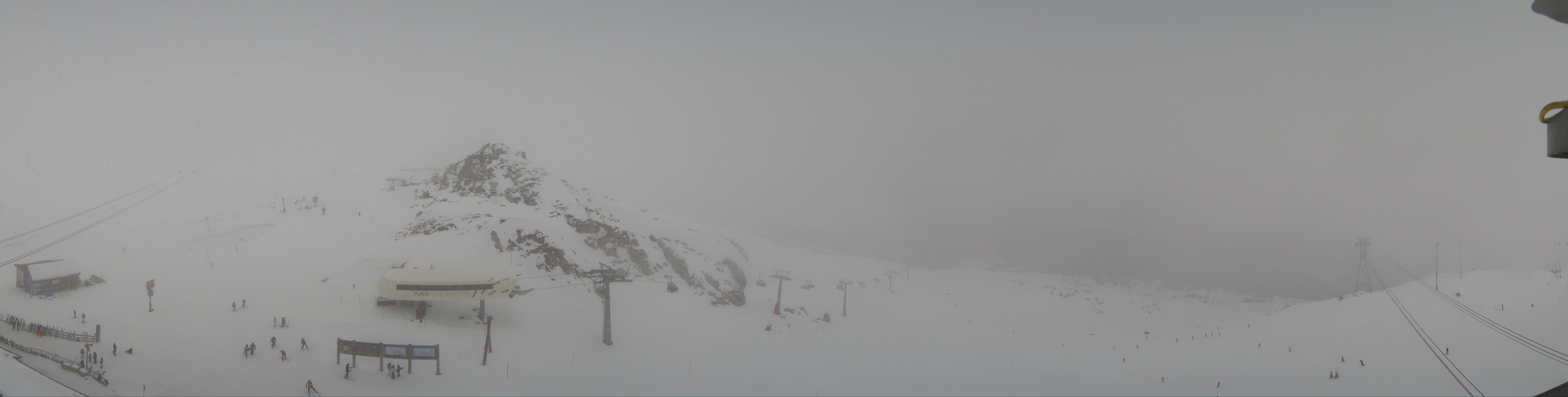 Archiv Foto Webcam Bergstation Crap Sogn Gion