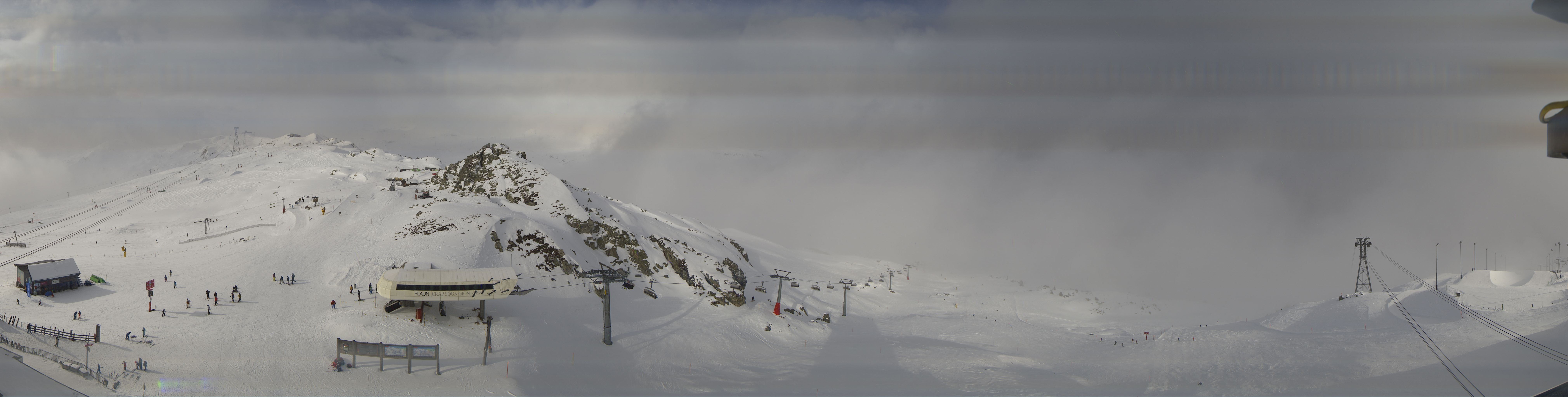 Archiv Foto Webcam Bergstation Crap Sogn Gion