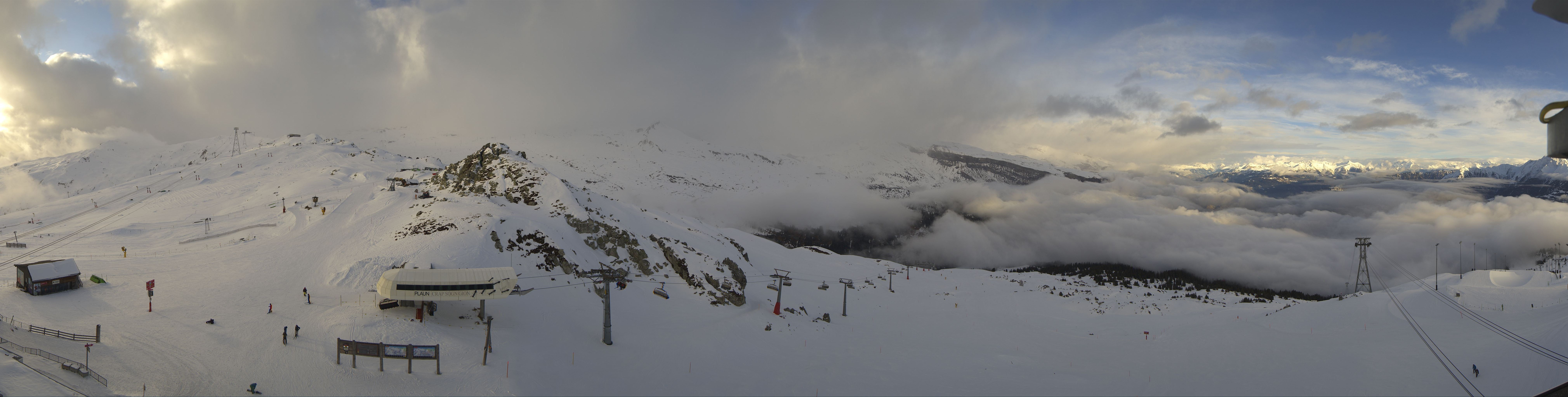 Archiv Foto Webcam Bergstation Crap Sogn Gion