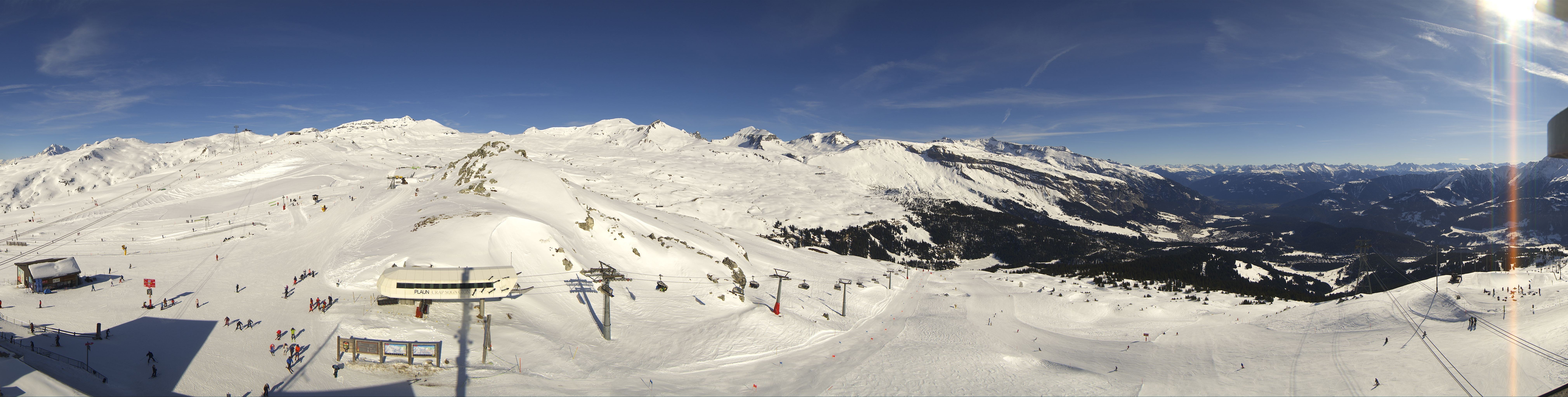 Archived image Webcam Laax - Crap Sogn Gion Top Station