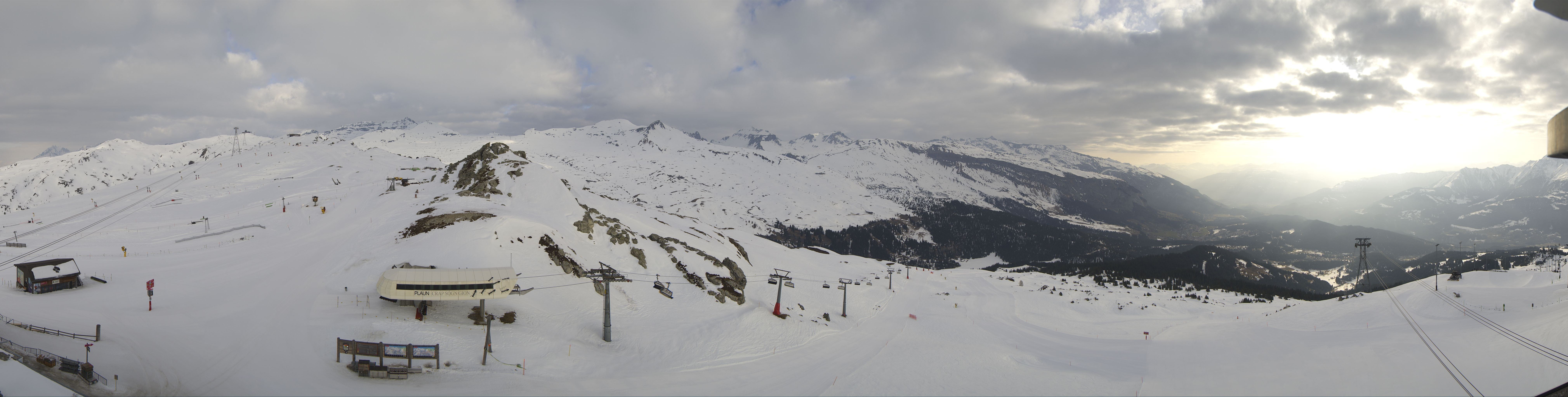 Archiv Foto Webcam Bergstation Crap Sogn Gion