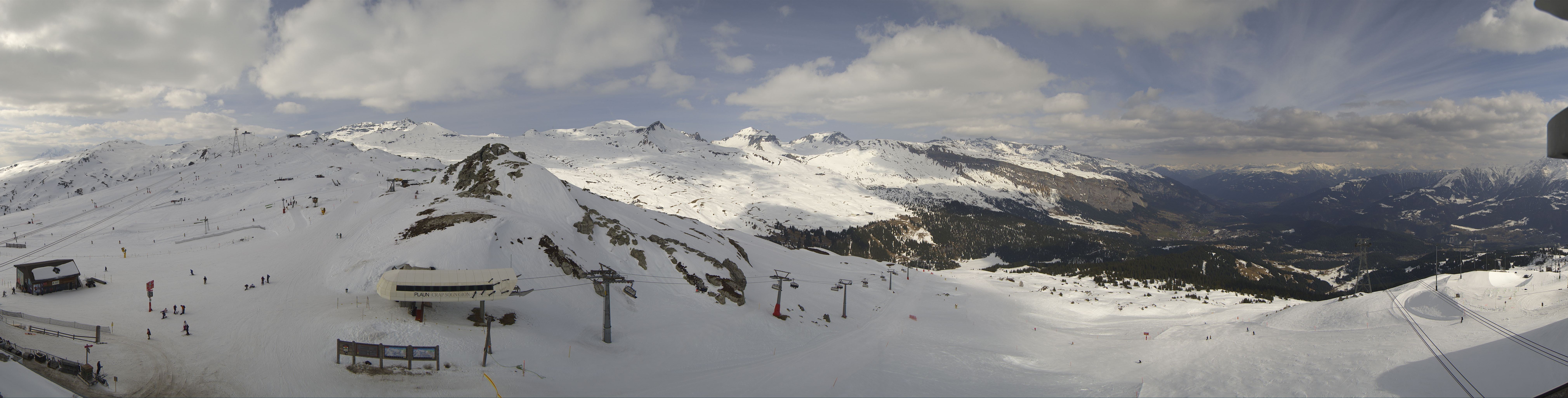 Archiv Foto Webcam Bergstation Crap Sogn Gion