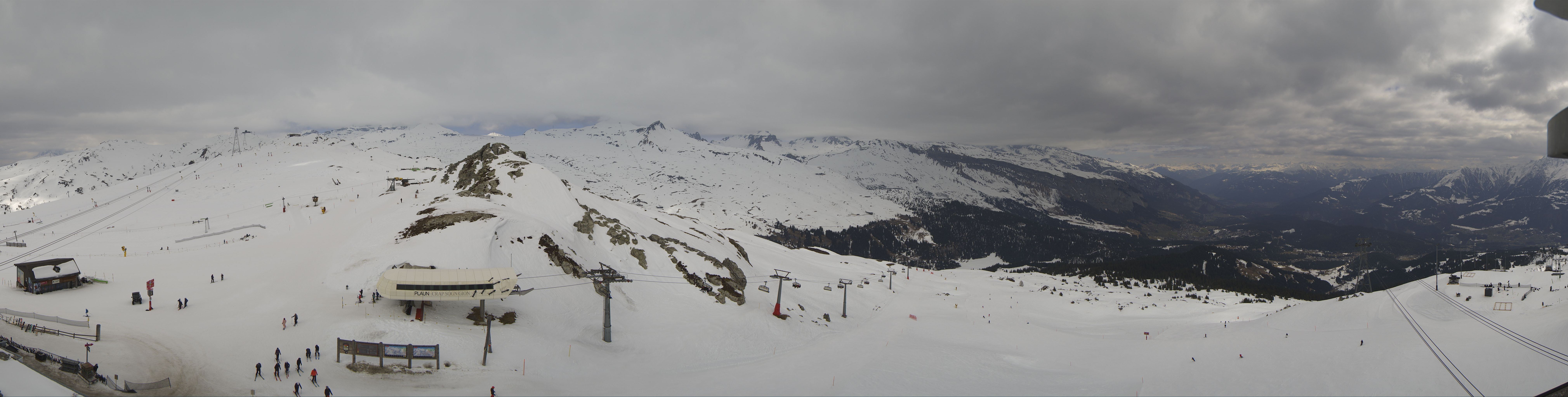 Archived image Webcam Laax - Crap Sogn Gion Top Station
