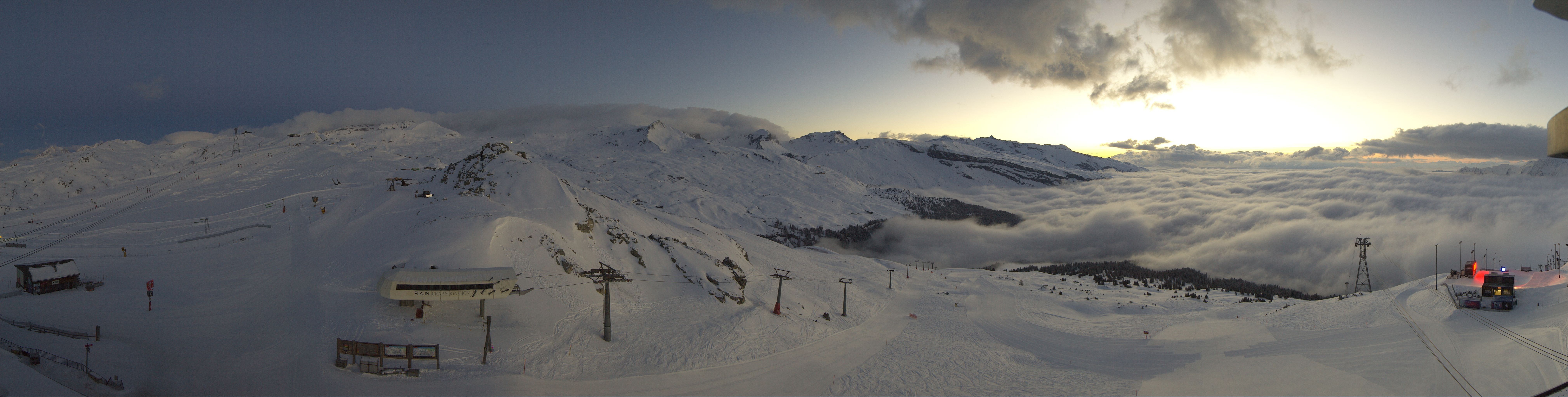 Archiv Foto Webcam Bergstation Crap Sogn Gion