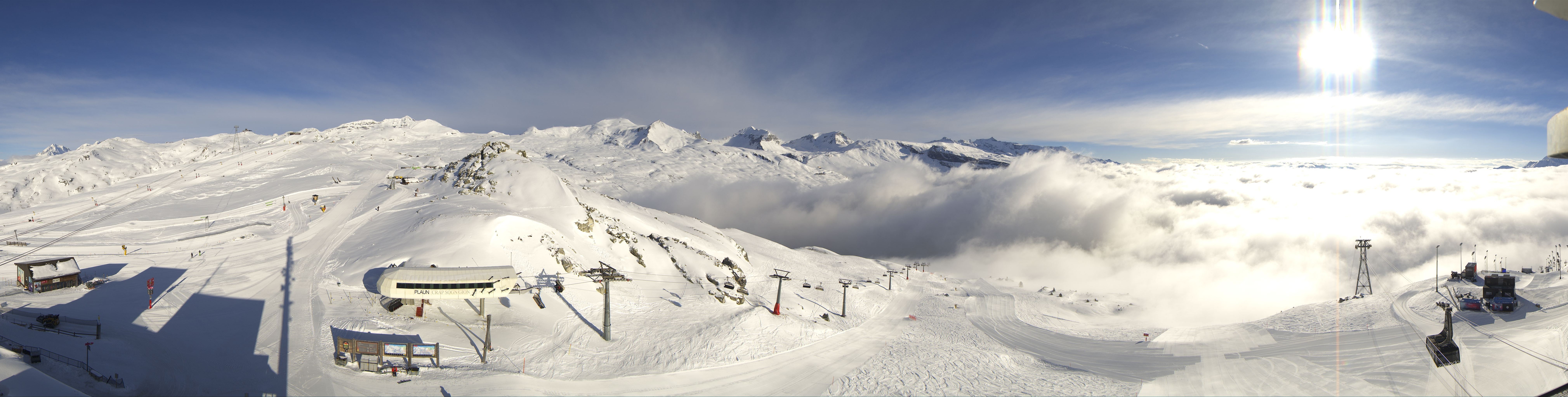 Archiv Foto Webcam Bergstation Crap Sogn Gion