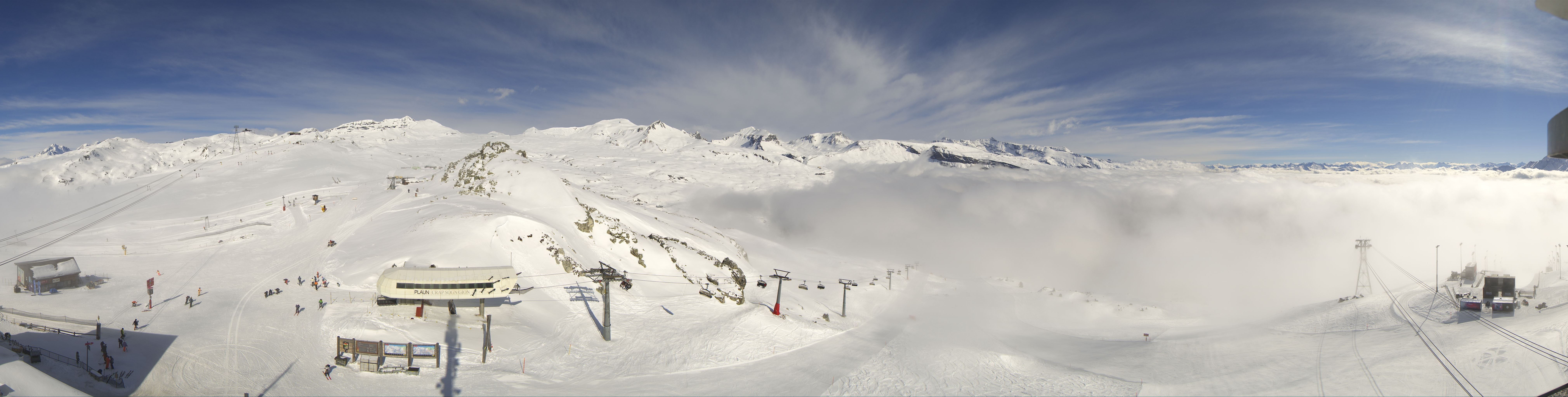 Archiv Foto Webcam Bergstation Crap Sogn Gion