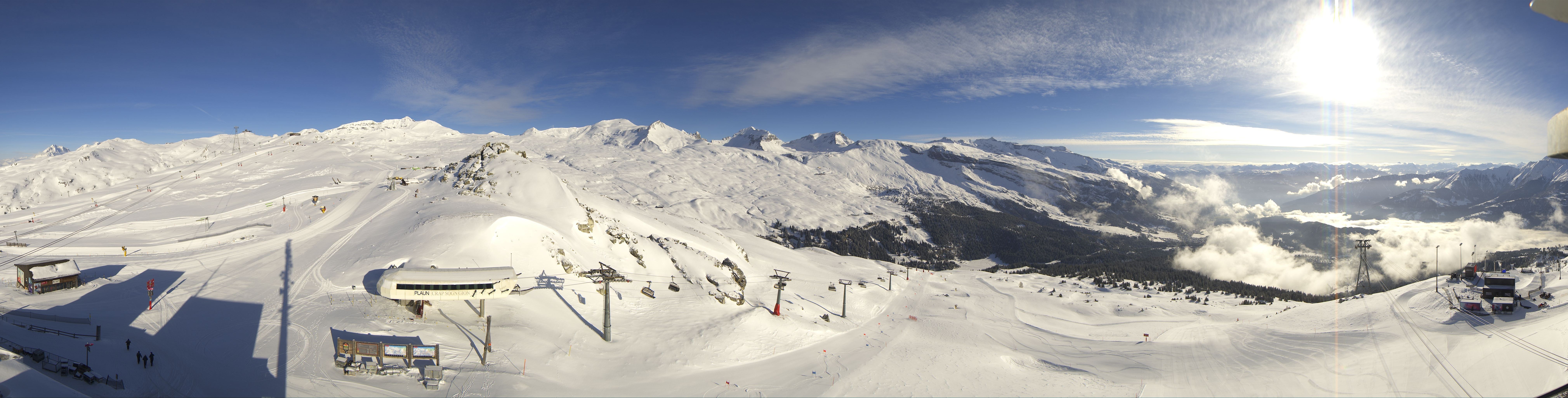 Archived image Webcam Laax - Crap Sogn Gion Top Station