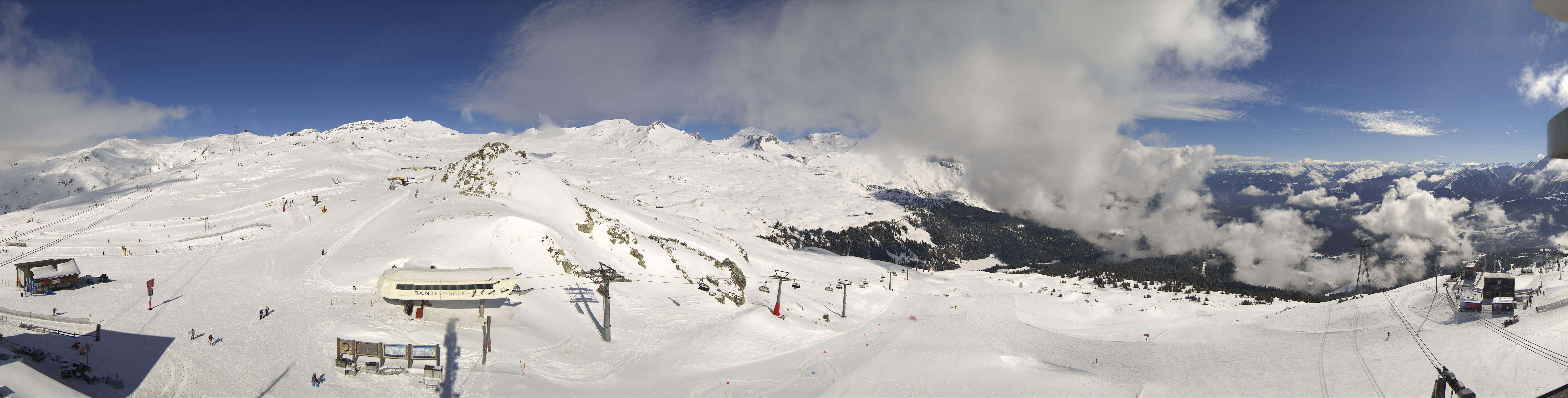 Archived image Webcam Laax - Crap Sogn Gion Top Station