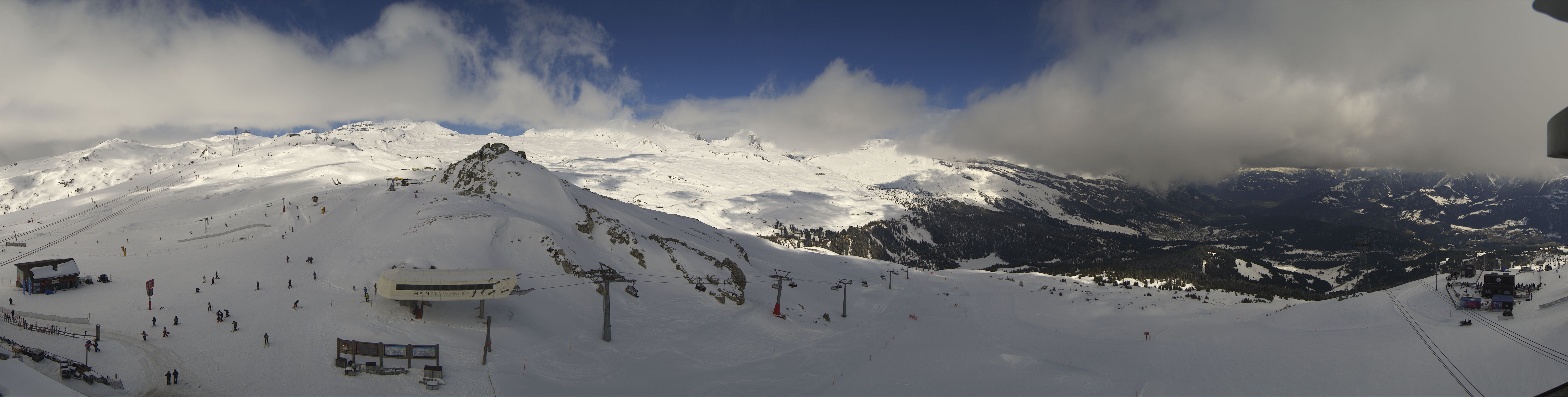 Archived image Webcam Laax - Crap Sogn Gion Top Station
