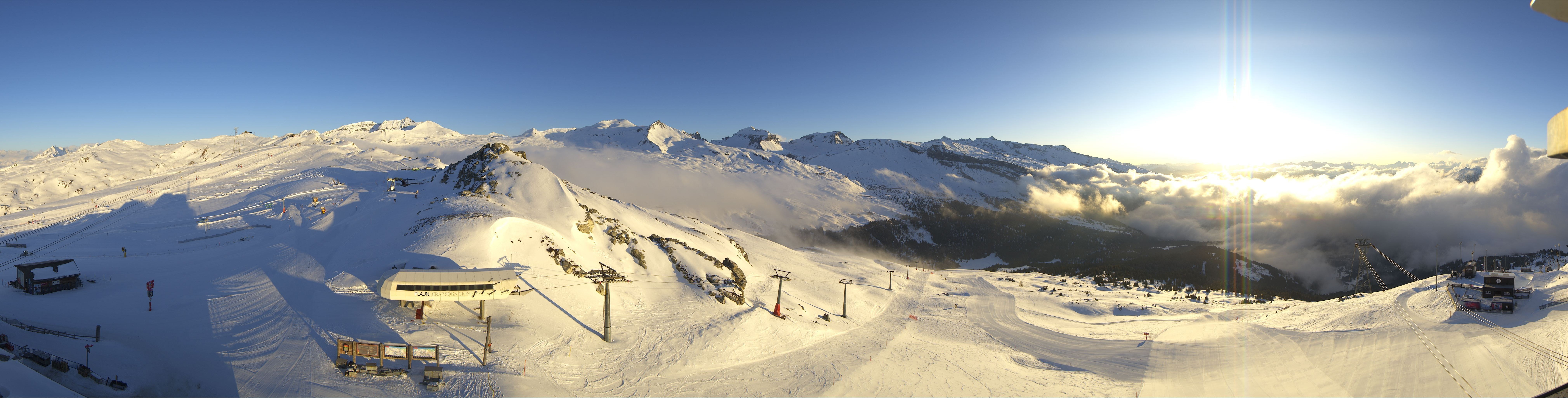 Archiv Foto Webcam Bergstation Crap Sogn Gion