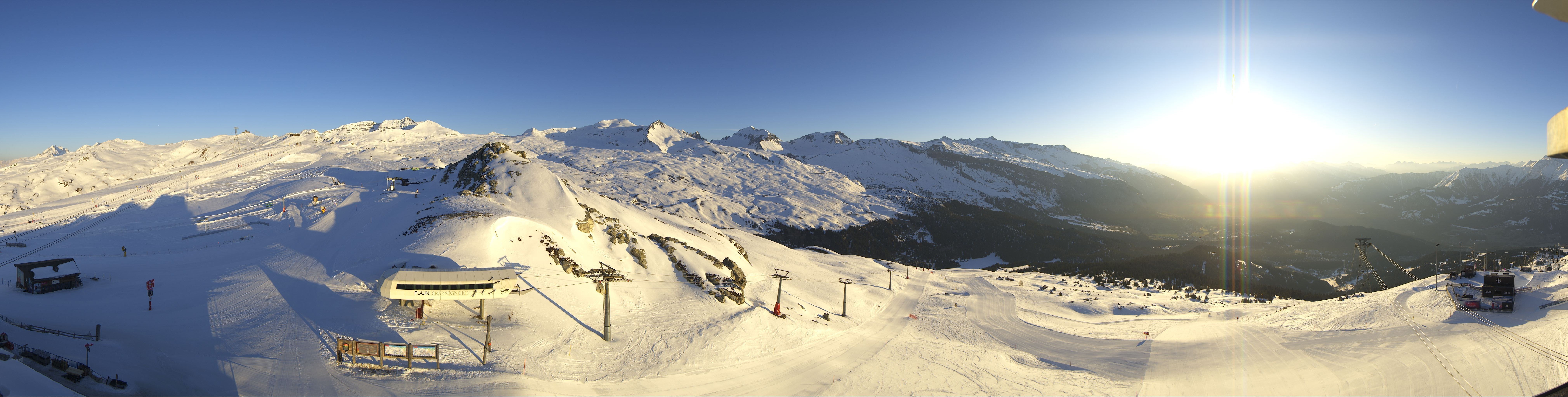 Archived image Webcam Laax - Crap Sogn Gion Top Station