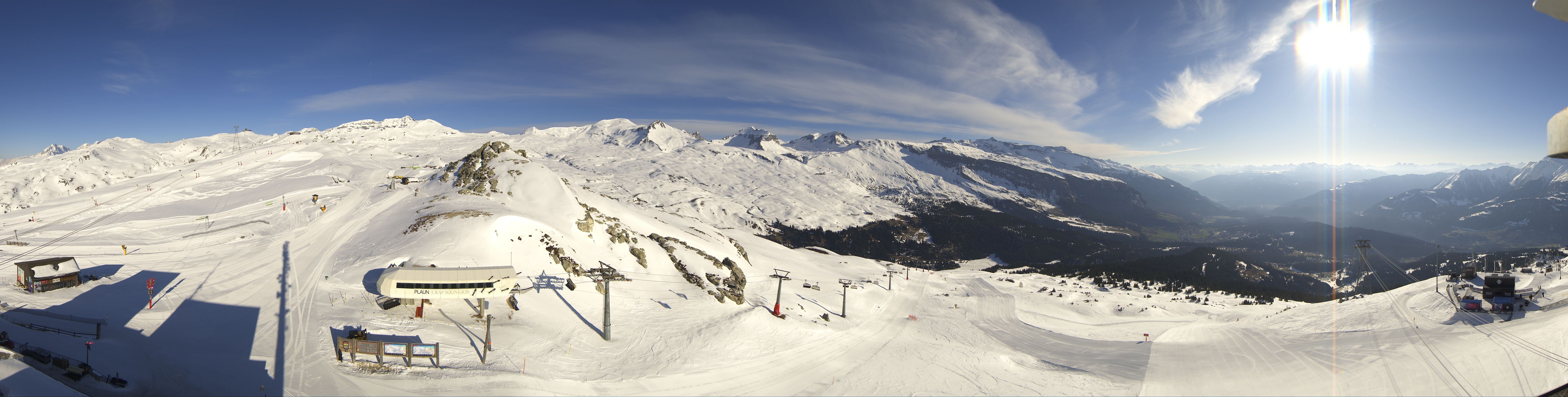 Archived image Webcam Laax - Crap Sogn Gion Top Station