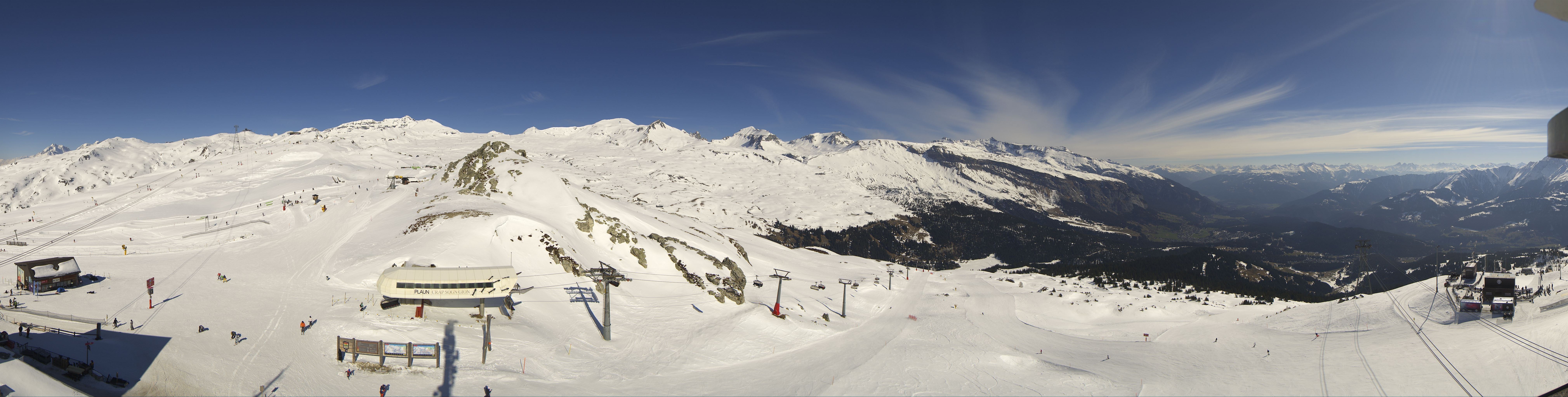 Archived image Webcam Laax - Crap Sogn Gion Top Station