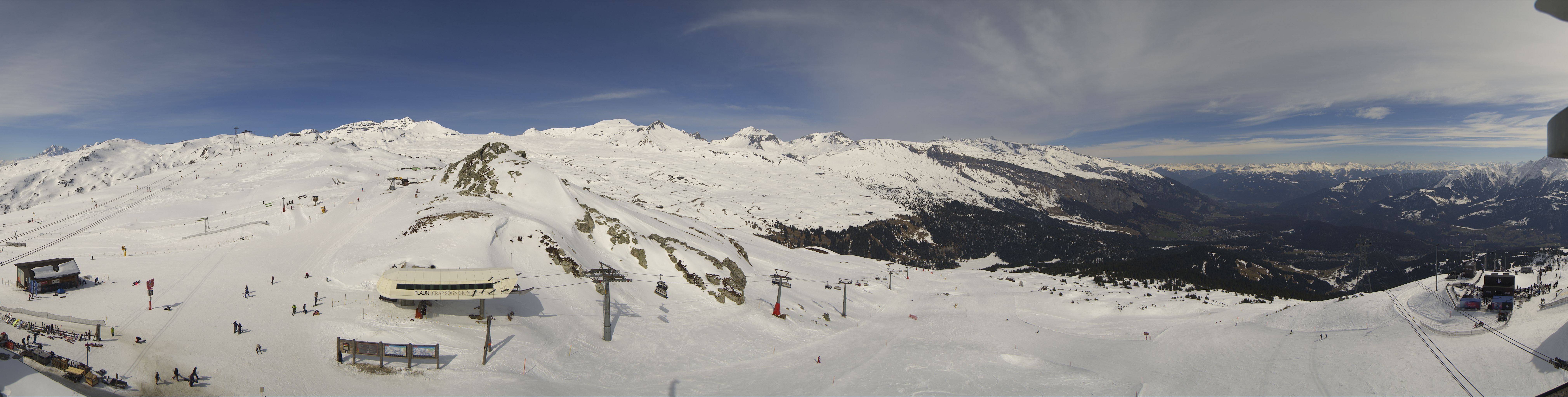 Archived image Webcam Laax - Crap Sogn Gion Top Station