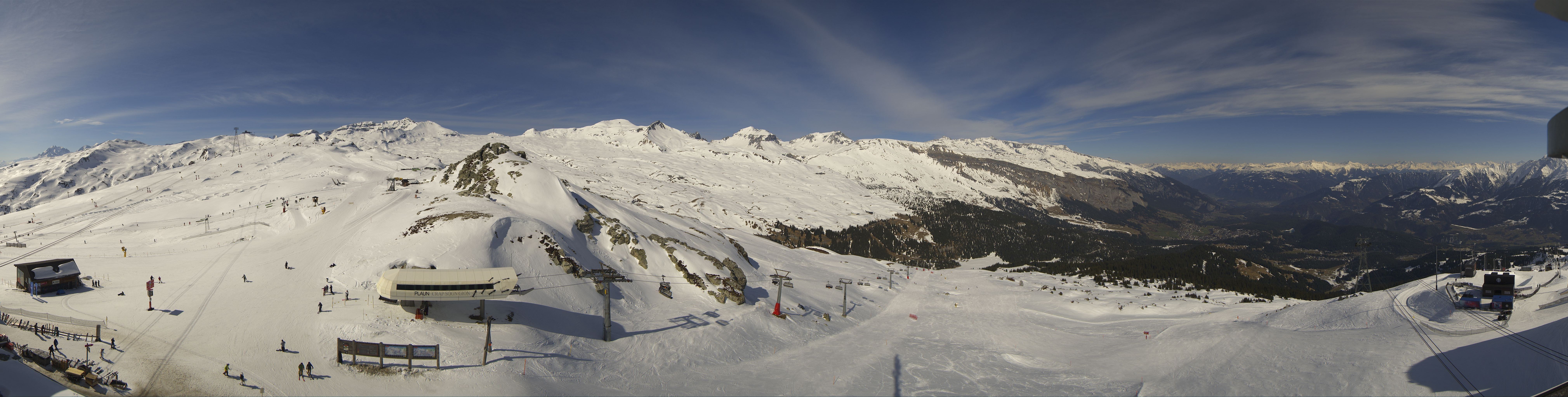 Archived image Webcam Laax - Crap Sogn Gion Top Station