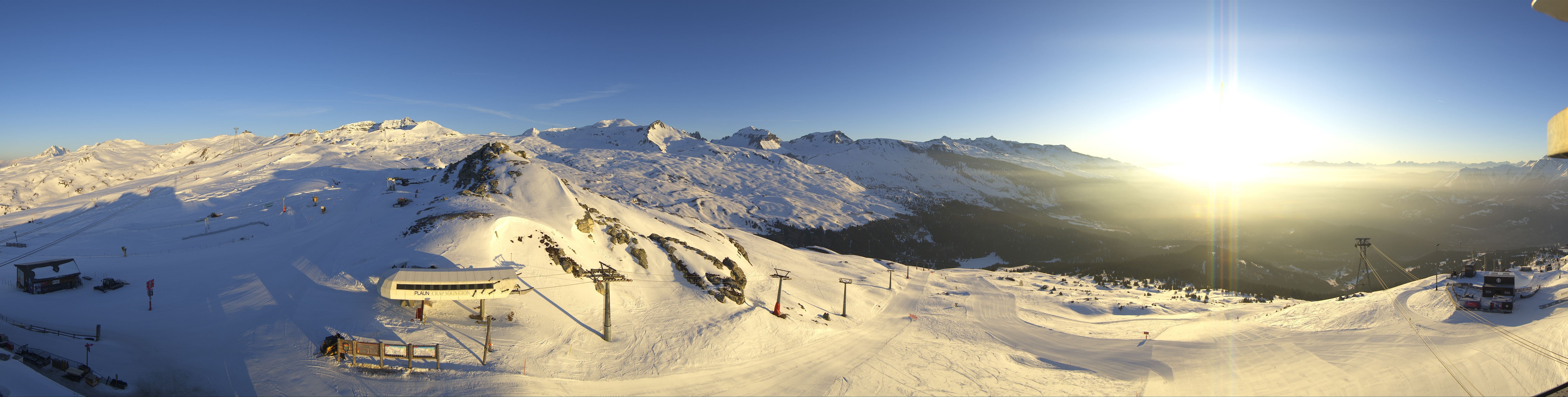 Archiv Foto Webcam Bergstation Crap Sogn Gion