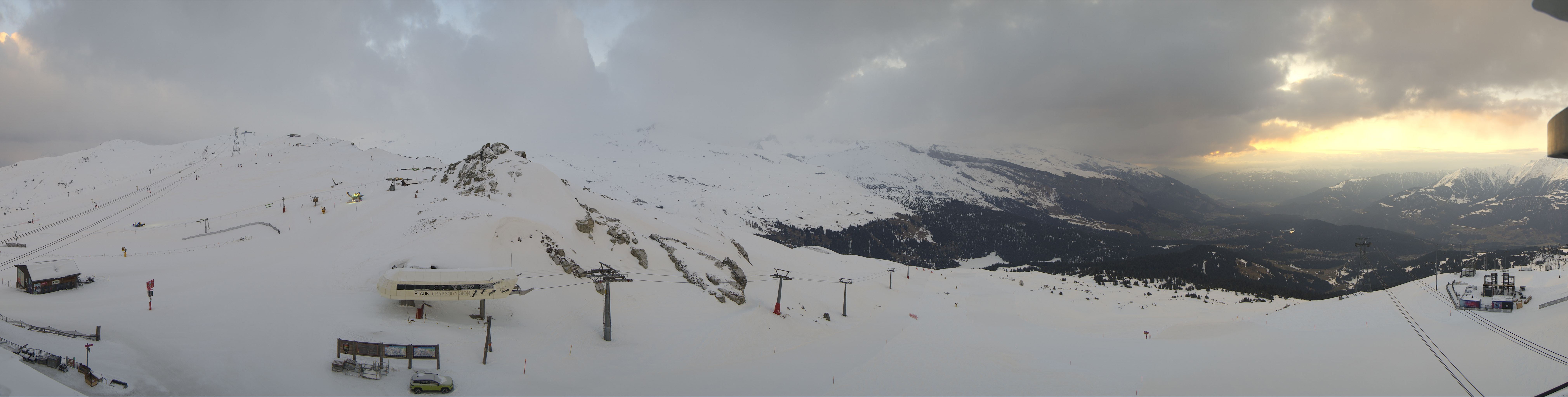 Archiv Foto Webcam Bergstation Crap Sogn Gion