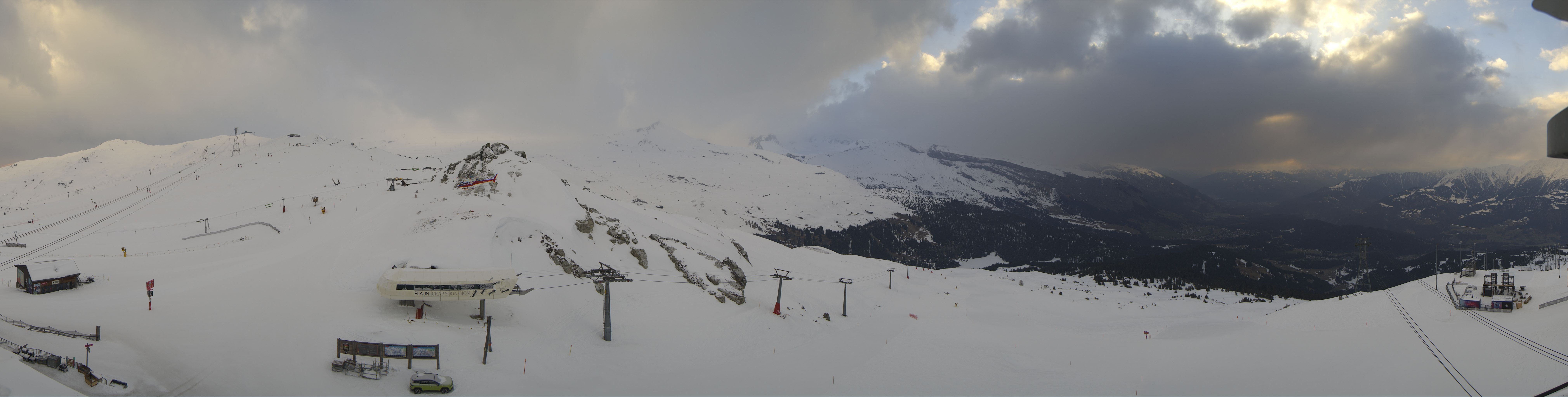 Archiv Foto Webcam Bergstation Crap Sogn Gion