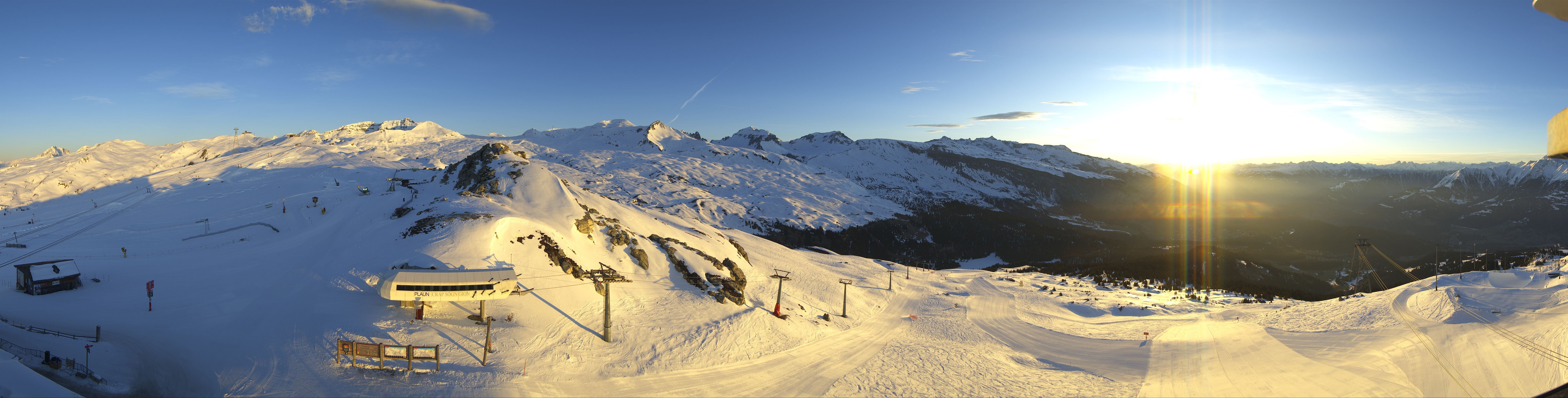 Archiv Foto Webcam Bergstation Crap Sogn Gion