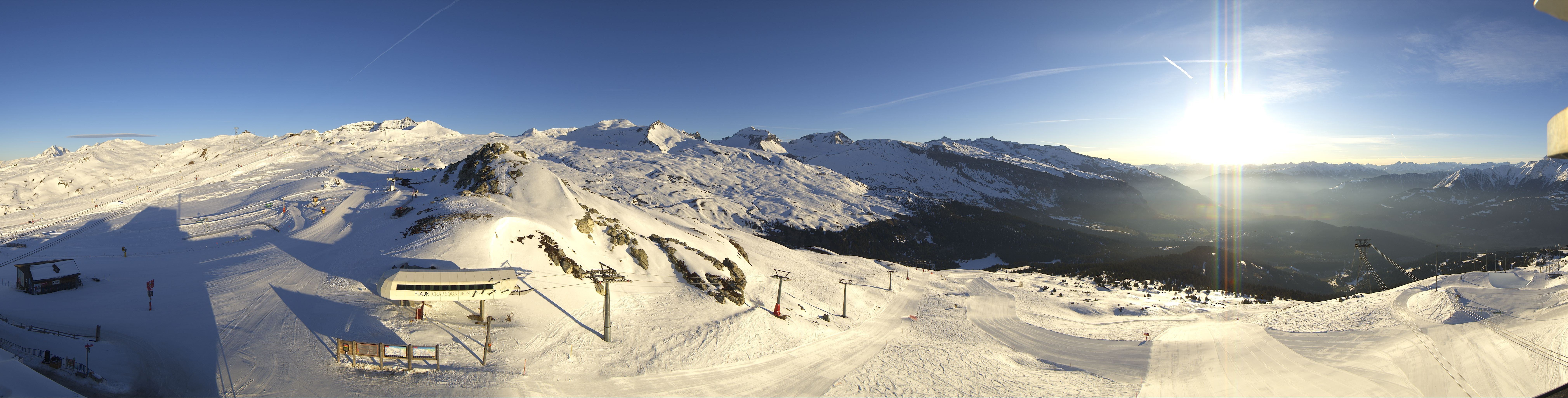 Archiv Foto Webcam Bergstation Crap Sogn Gion