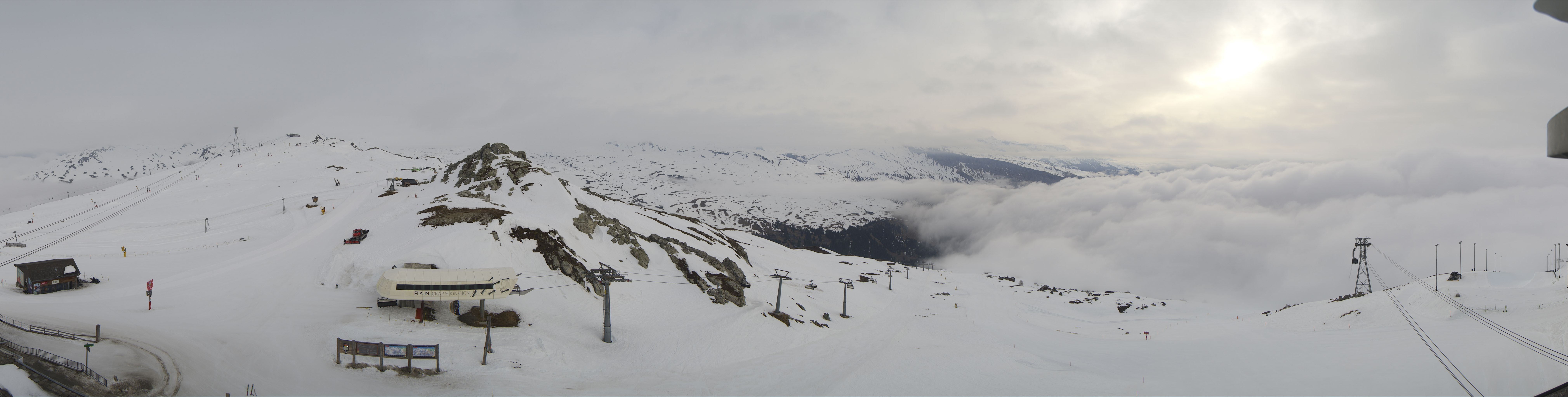 Archived image Webcam Laax - Crap Sogn Gion Top Station