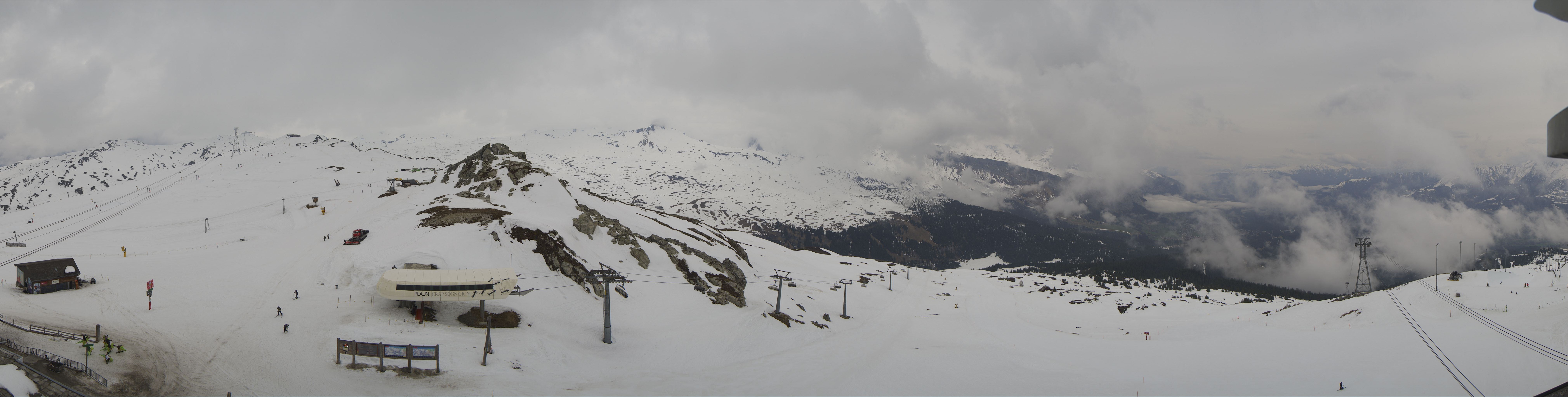 Archived image Webcam Laax - Crap Sogn Gion Top Station