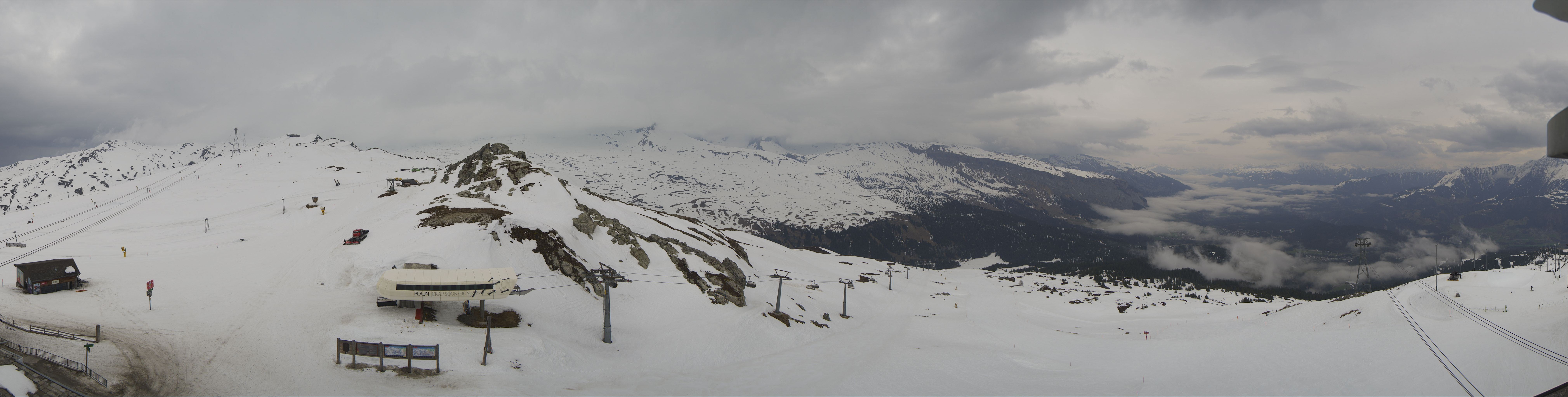 Archived image Webcam Laax - Crap Sogn Gion Top Station