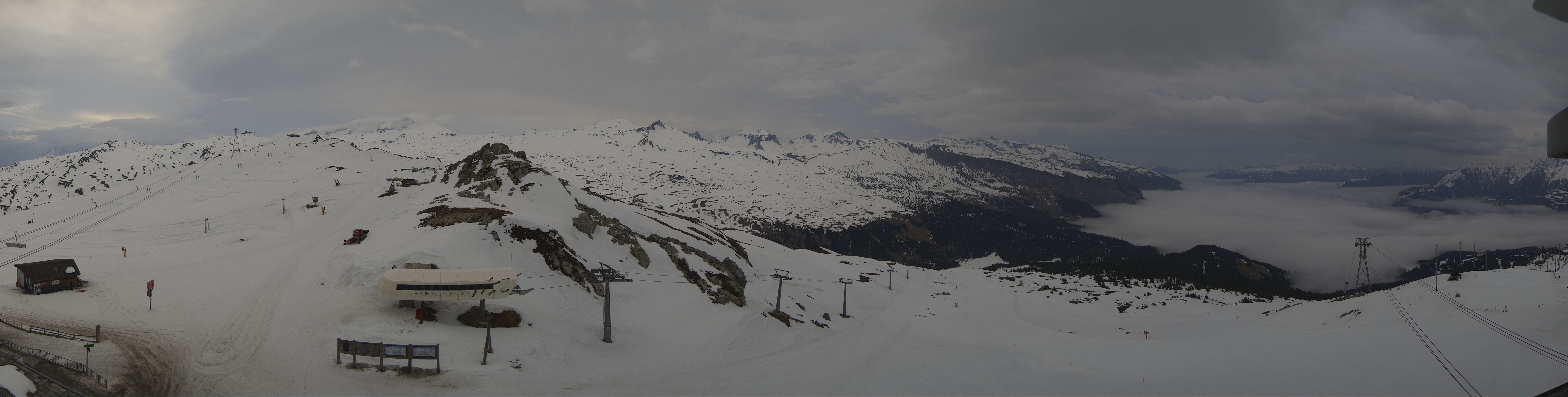 Archived image Webcam Laax - Crap Sogn Gion Top Station