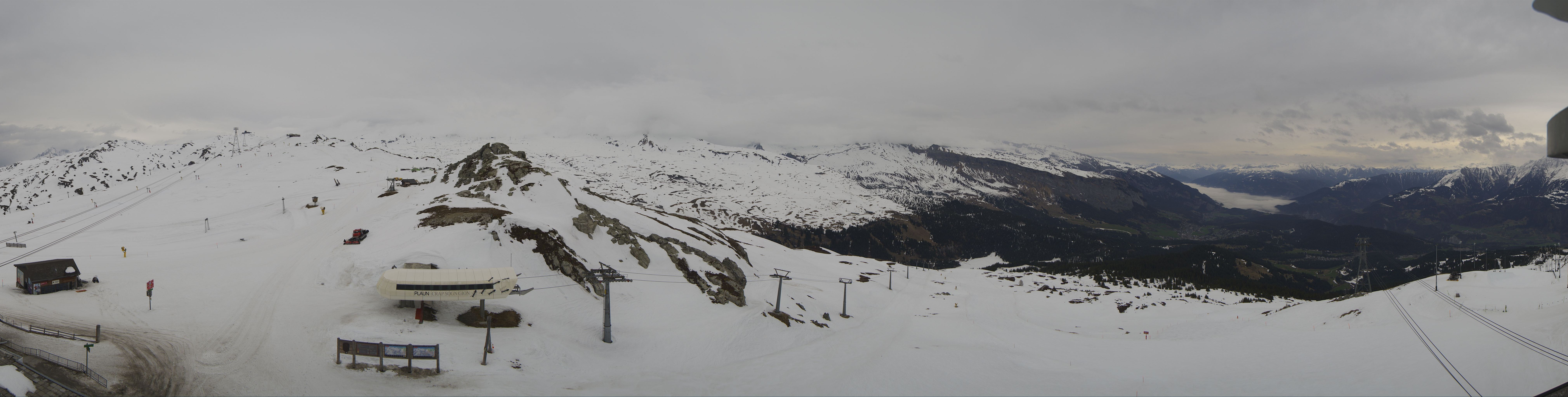 Archiv Foto Webcam Bergstation Crap Sogn Gion