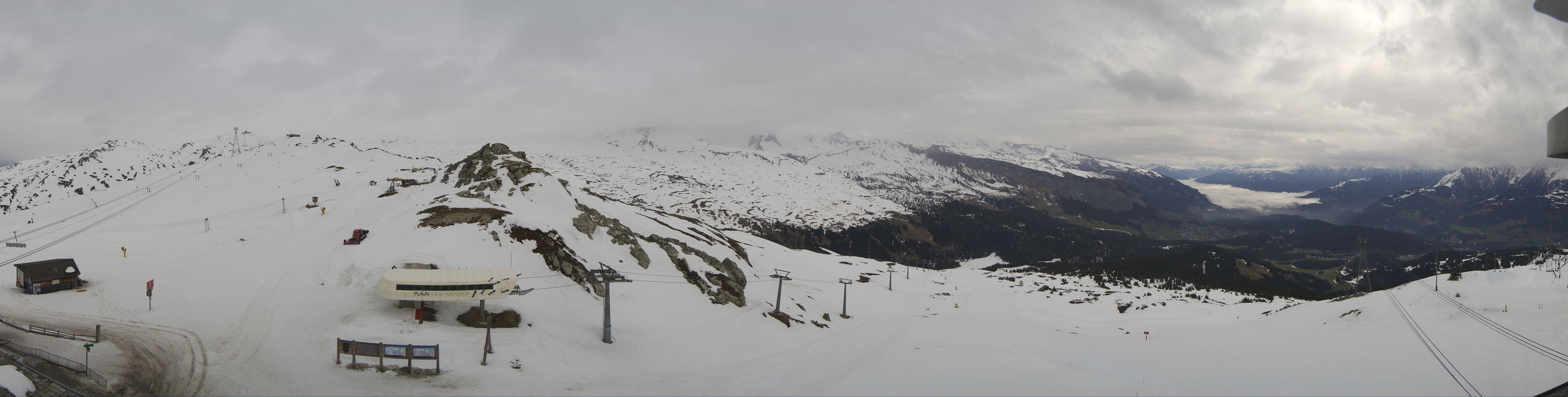 Archiv Foto Webcam Bergstation Crap Sogn Gion