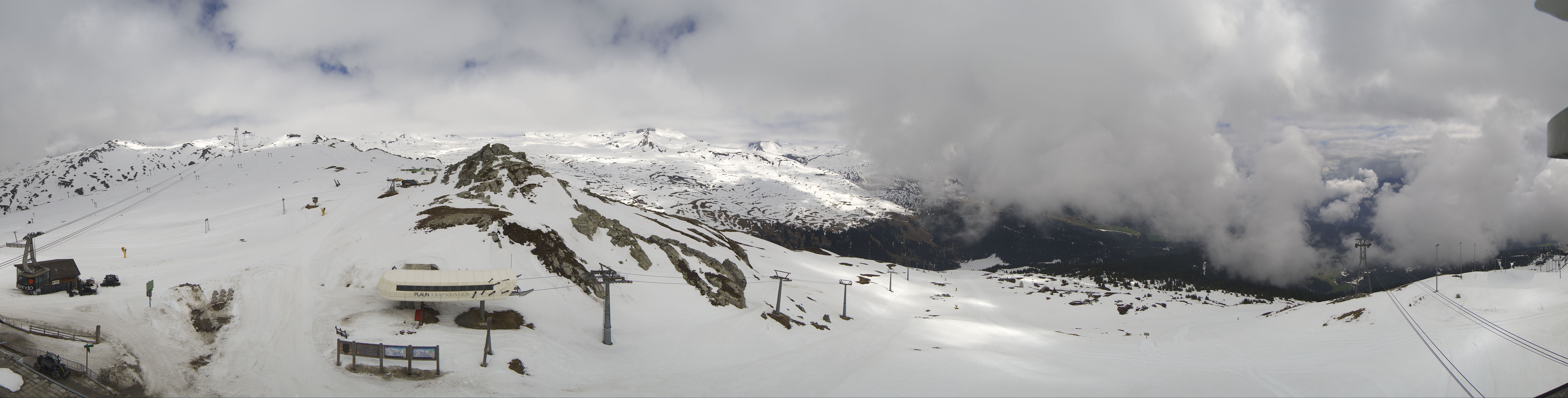 Archived image Webcam Laax - Crap Sogn Gion Top Station