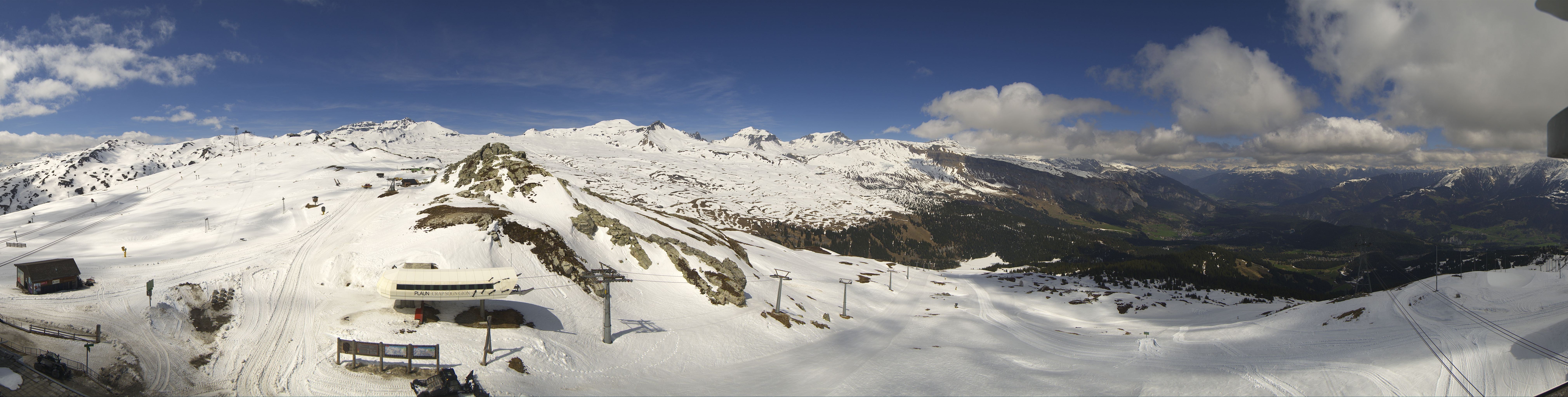 Archived image Webcam Laax - Crap Sogn Gion Top Station