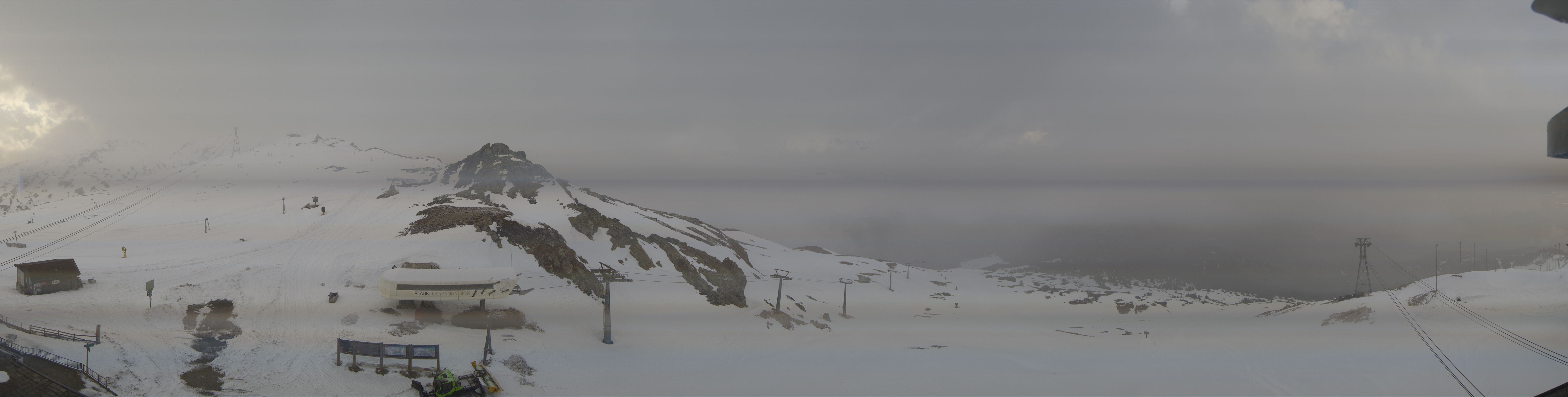 Archiv Foto Webcam Bergstation Crap Sogn Gion