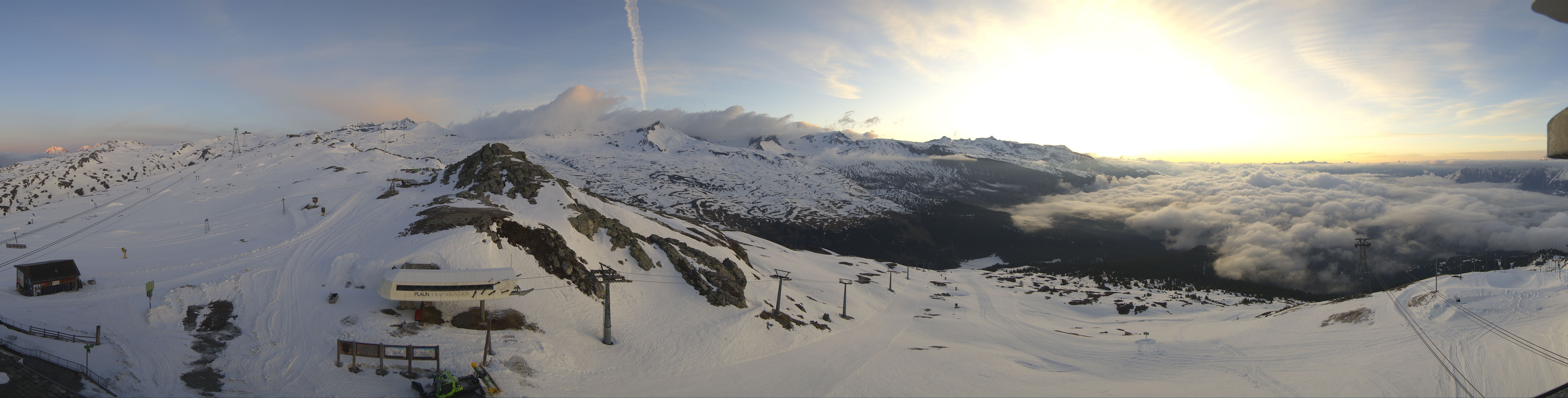 Archived image Webcam Laax - Crap Sogn Gion Top Station