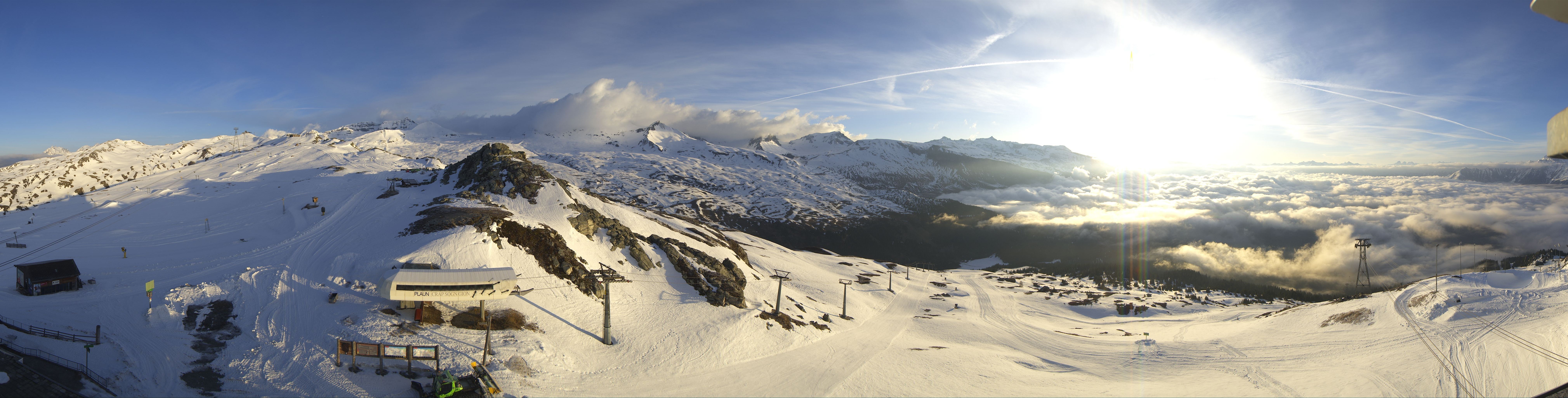 Archived image Webcam Laax - Crap Sogn Gion Top Station