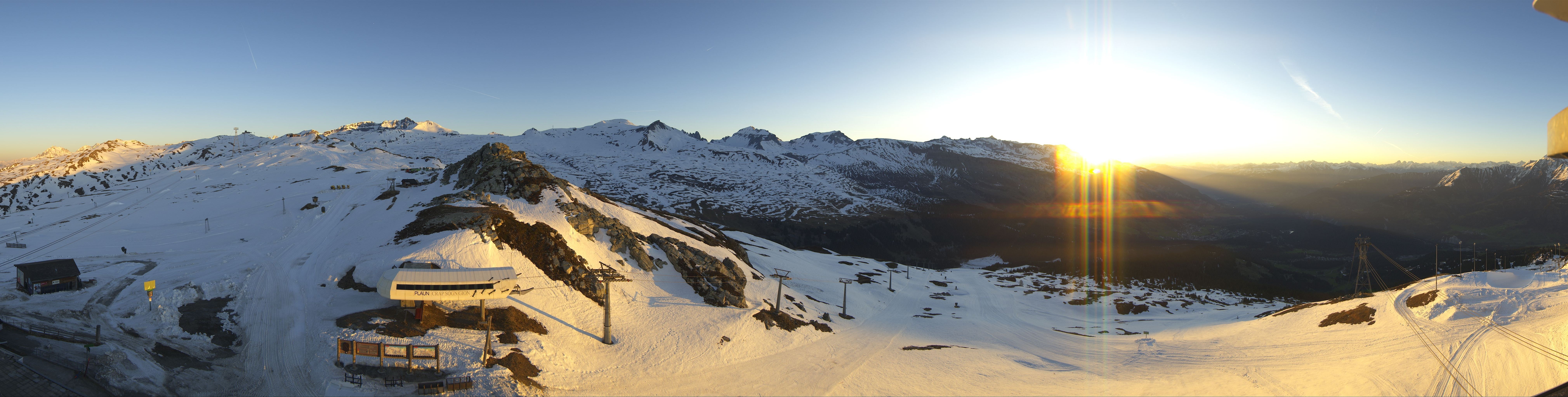 Archiv Foto Webcam Bergstation Crap Sogn Gion