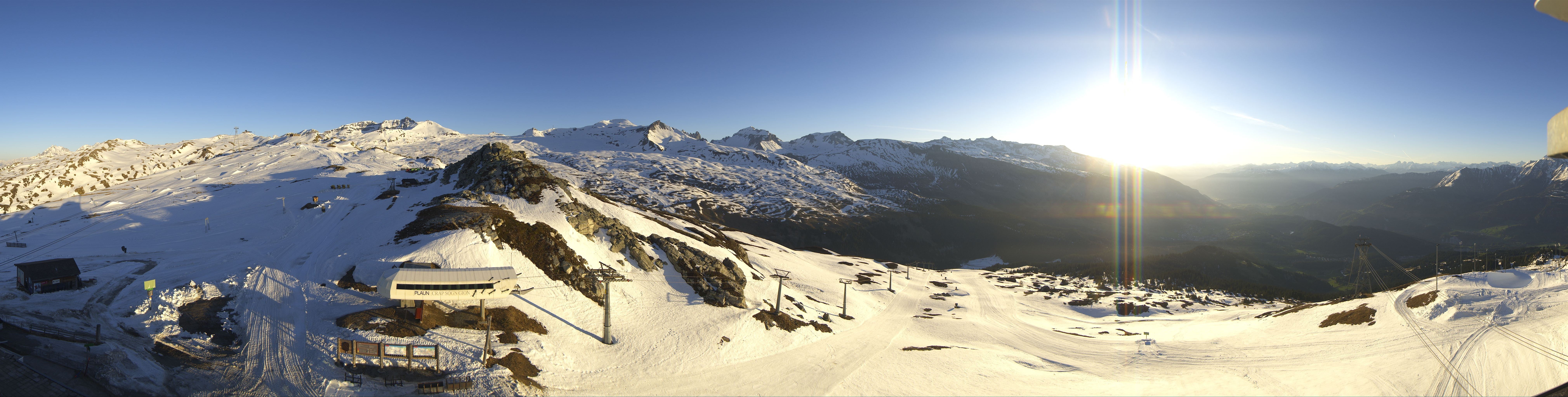 Archiv Foto Webcam Bergstation Crap Sogn Gion