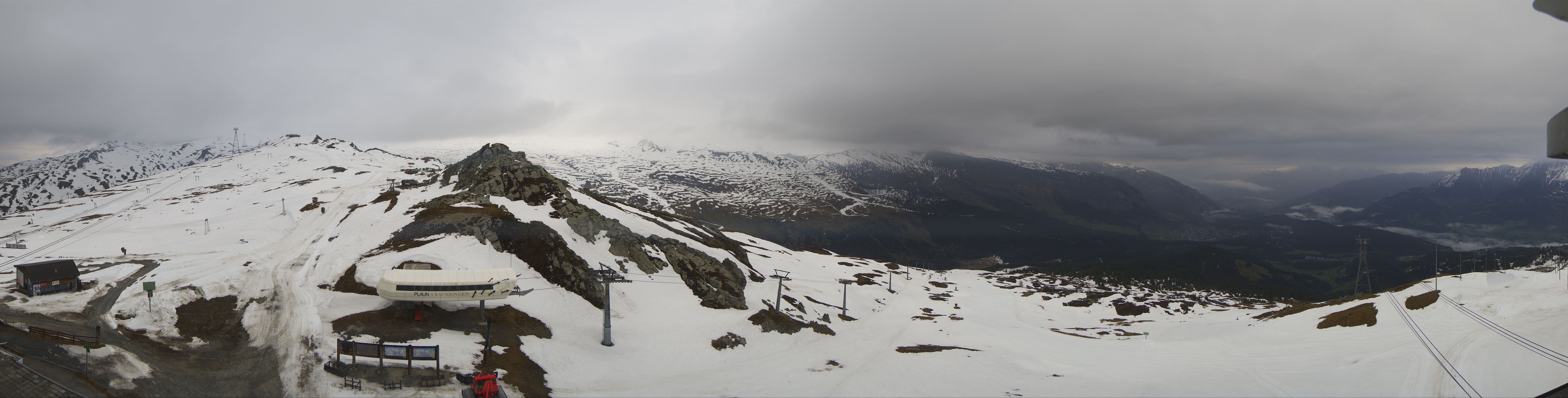 Archiv Foto Webcam Bergstation Crap Sogn Gion