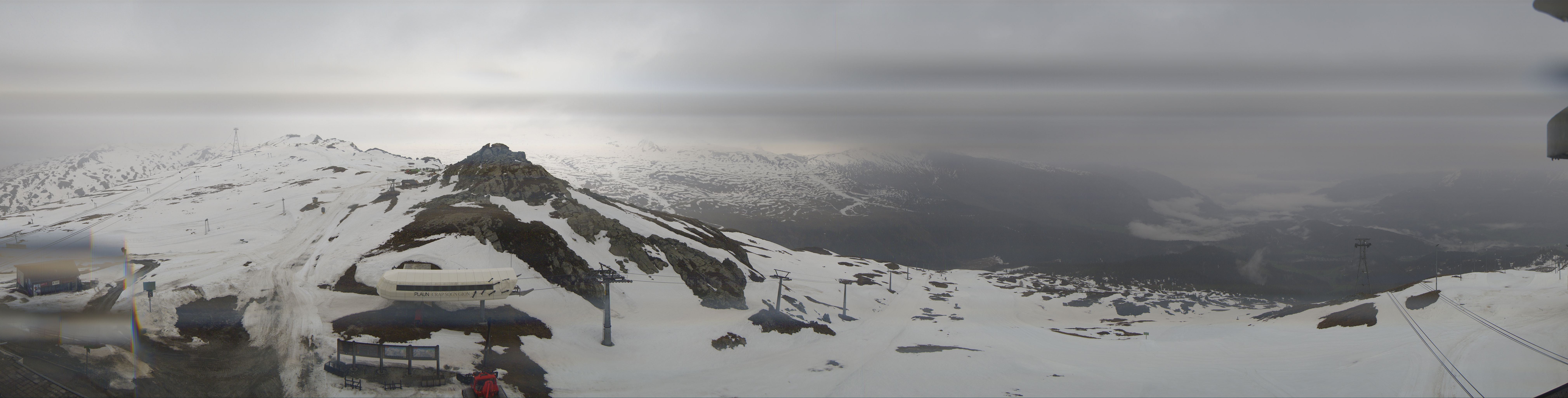 Archiv Foto Webcam Bergstation Crap Sogn Gion