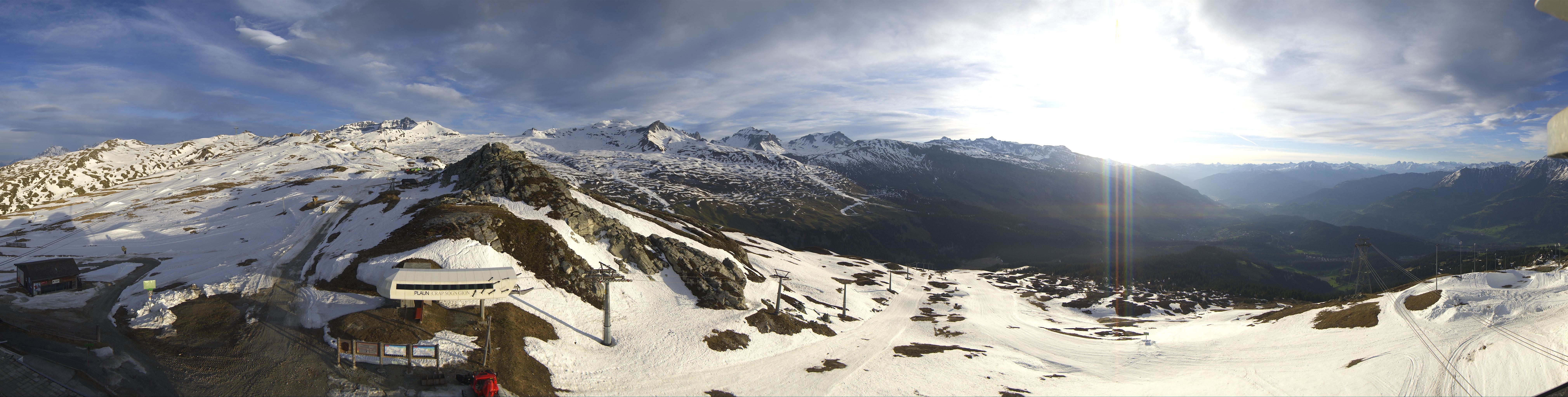 Archiv Foto Webcam Bergstation Crap Sogn Gion
