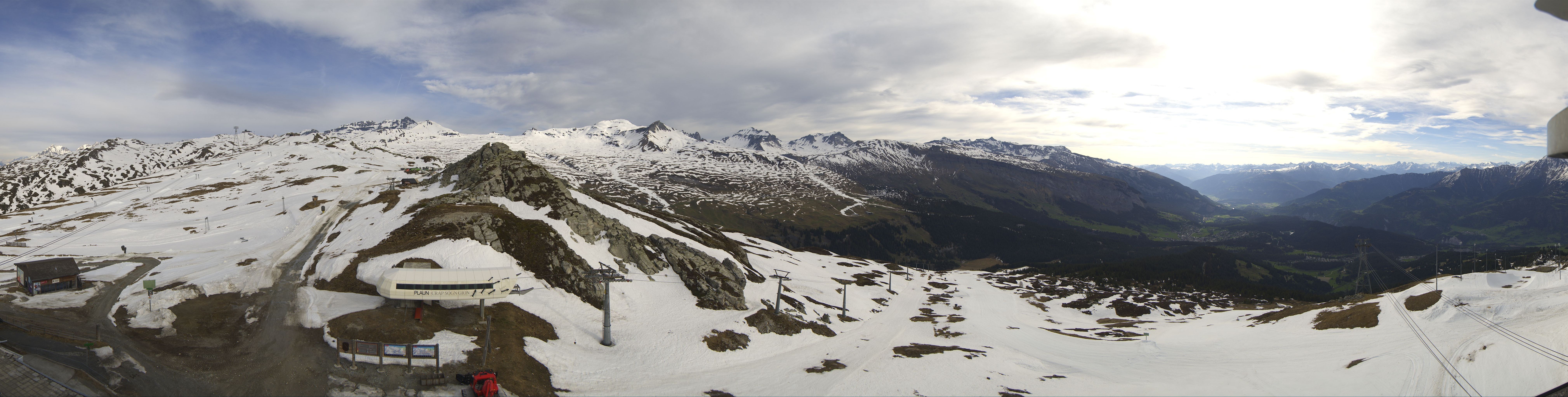 Archiv Foto Webcam Bergstation Crap Sogn Gion
