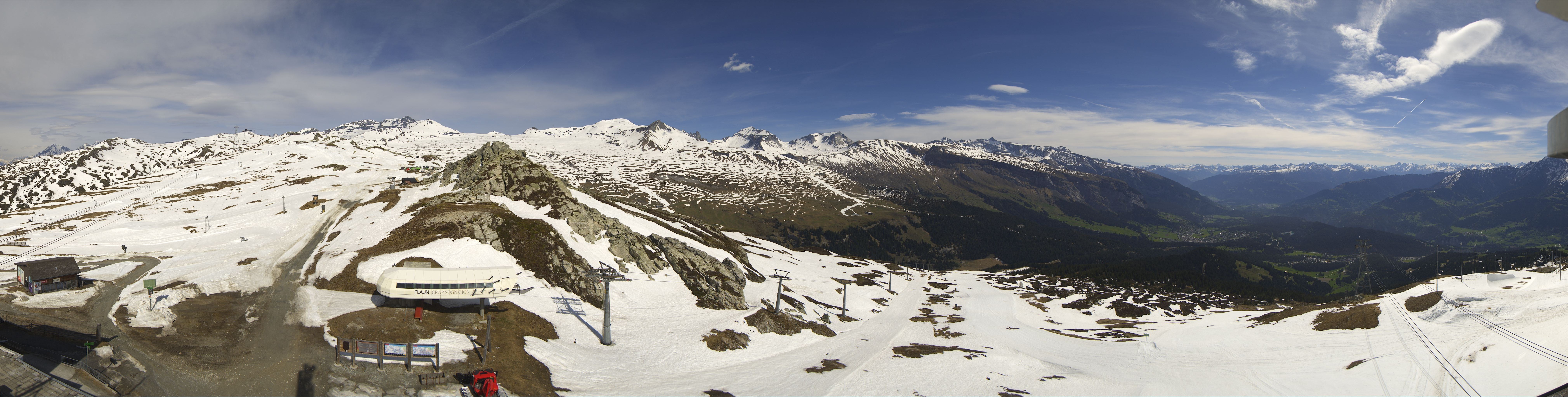 Archiv Foto Webcam Bergstation Crap Sogn Gion