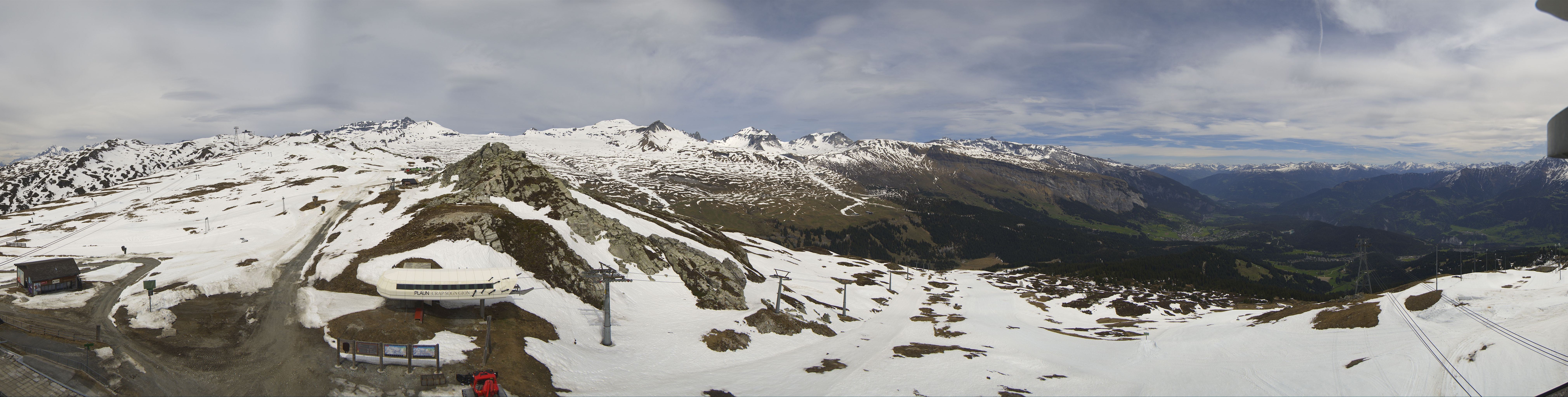 Archiv Foto Webcam Bergstation Crap Sogn Gion