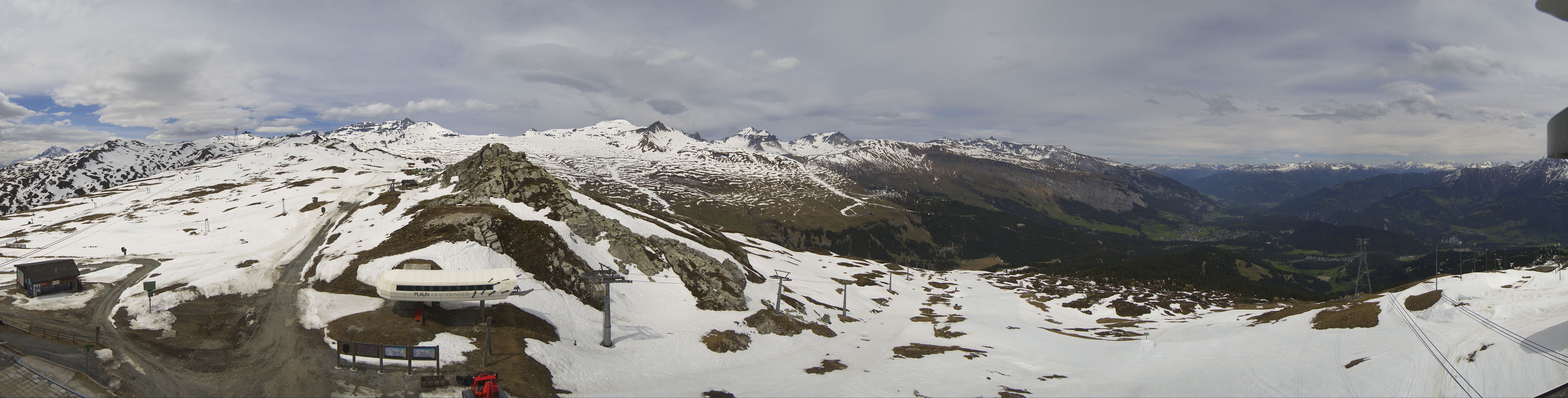 Archiv Foto Webcam Bergstation Crap Sogn Gion