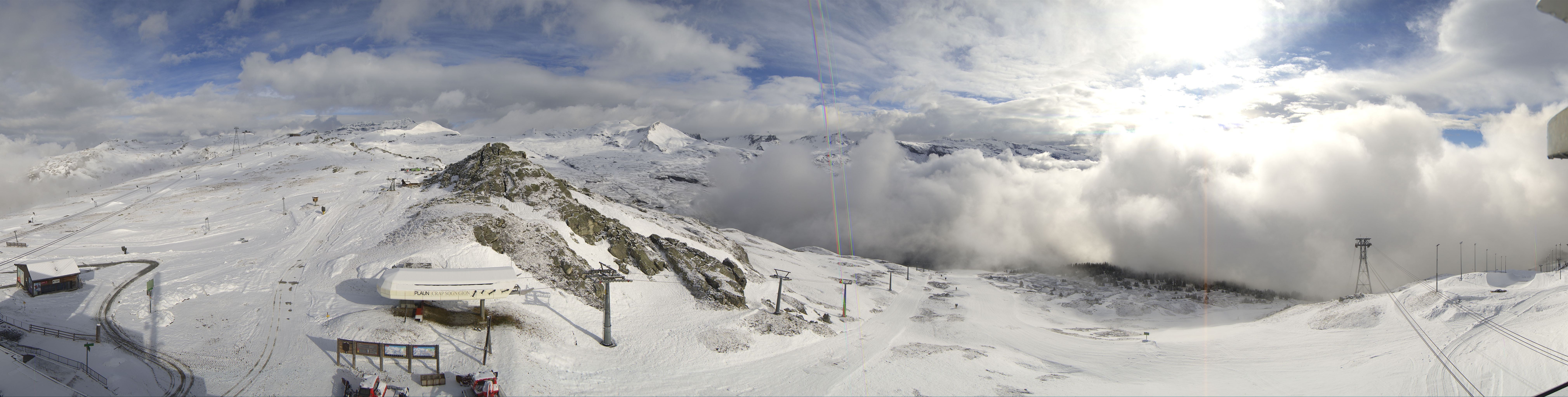 Archiv Foto Webcam Bergstation Crap Sogn Gion