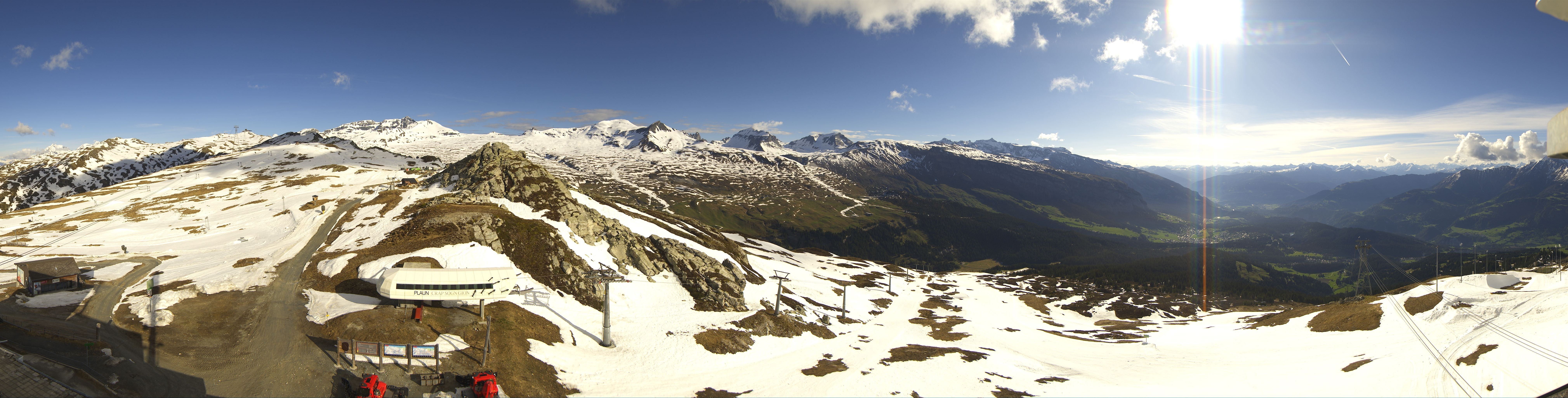Archived image Webcam Laax - Crap Sogn Gion Top Station
